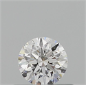 Diamante Natural 0.40 quilates, Redondo , Color D, claridad VVS1 y certificado GIA