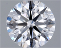 Lab Grown Diamond 0.94 Carats, Round with Ideal Cut, D Color, IF Clarity and Certified by IGI