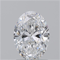 Diamante Natural 1.21 quilates, Ovalado , Color D, claridad VS2 y certificado GIA