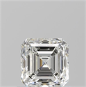 Diamante Natural 0.90 quilates, Asscher , Color H, claridad VVS2 y certificado GIA