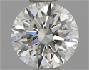 Diamante Natural 0.58 quilates, Redondo , Color I, claridad VVS1 y certificado IGI
