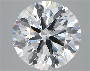 Picture of Lab Grown Diamond 6.58 Carats, Round with Ideal Cut, E Color, VS2 Clarity and Certified by IGI