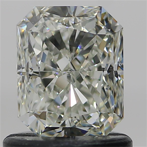 Picture of Natural Diamond 1.00 Carats, Radiant with  Cut, K Color, VVS1 Clarity and Certified by GIA