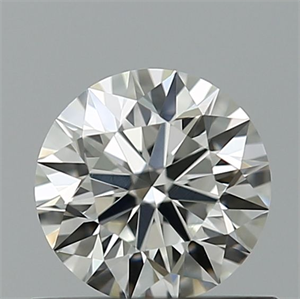 Foto Diamante Natural 0.50 quilates, Redondo , Color G, claridad VVS2 y certificado IGI de