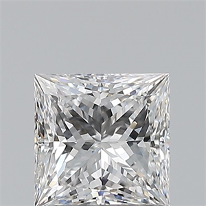 Foto Diamante Natural 0.70 quilates, Princesa , Color D, claridad VS1 y certificado GIA de