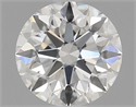 Natural Diamond 0.78 Carats, Round with Excellent Cut, F Color, IF Clarity and Certified by GIA