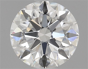 Picture of Natural Diamond 0.78 Carats, Round with Excellent Cut, F Color, IF Clarity and Certified by GIA