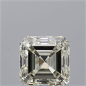 Natural Diamond 1.00 Carats, Asscher with  Cut, J Color, VVS2 Clarity and Certified by IGI