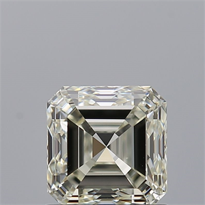 Picture of Natural Diamond 1.00 Carats, Asscher with  Cut, J Color, VVS2 Clarity and Certified by IGI