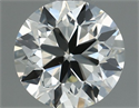 Natural Diamond 0.70 Carats, Round with Very Good Cut, J Color, VVS2 Clarity and Certified by IGI