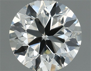 Picture of Natural Diamond 0.70 Carats, Round with Very Good Cut, J Color, VVS2 Clarity and Certified by IGI