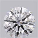 Del inventario de diamantes de laboratorio, 0.80 quilates, Redondo , Color E, claridad IF y certificado IGI