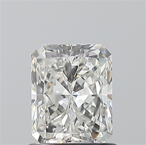 Picture of Natural Diamond 1.00 Carats, Radiant with  Cut, G Color, VVS2 Clarity and Certified by GIA