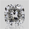 Natural Diamond 0.80 Carats, Cushion with  Cut, G Color, VVS2 Clarity and Certified by GIA