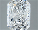 Natural Diamond 5.05 Carats, Radiant with  Cut, D Color, VVS1 Clarity and Certified by GIA