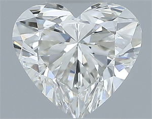 Foto Diamante Natural 0.50 quilates, Corazón , Color I, claridad VVS2 y certificado IGI de