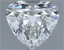 Natural Diamond 2.01 Carats, Heart with  Cut, G Color, VVS2 Clarity and Certified by IGI