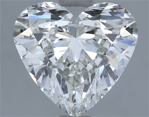 Picture of Natural Diamond 2.01 Carats, Heart with  Cut, G Color, VVS2 Clarity and Certified by IGI