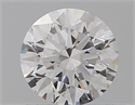 Natural Diamond 0.43 Carats, Round with Excellent Cut, D Color, VVS1 Clarity and Certified by GIA