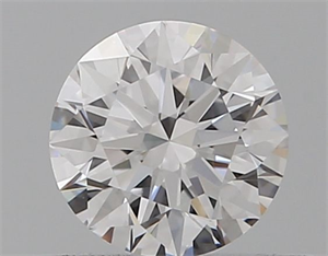 Picture of Natural Diamond 0.43 Carats, Round with Excellent Cut, D Color, VVS1 Clarity and Certified by GIA