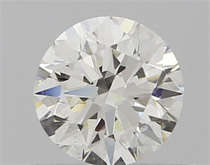 Picture of Natural Diamond 0.50 Carats, Round with Very Good Cut, H Color, VS2 Clarity and Certified by GIA