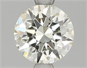 Natural Diamond 0.90 Carats, Round with Excellent Cut, M Color, SI1 Clarity and Certified by GIA