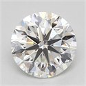 Natural Diamond 0.51 Carats, Round with Very Good Cut, G Color, VVS2 Clarity and Certified by GIA