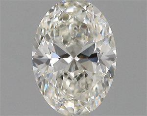 Picture of Natural Diamond 0.42 Carats, Oval with  Cut, J Color, VS1 Clarity and Certified by GIA