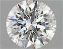 Lab Grown Diamond 1.01 Carats, Round with Ideal Cut, E Color, VS1 Clarity and Certified by IGI