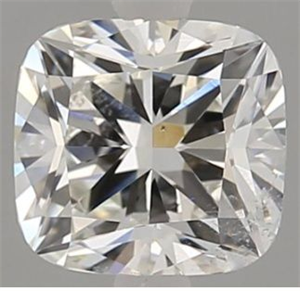 Picture of Natural Diamond 1.50 Carats, Cushion with  Cut, H Color, SI2 Clarity and Certified by GIA