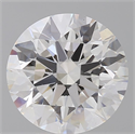 Lab Grown Diamond 5.09 Carats, Round with Ideal Cut, E Color, VS1 Clarity and Certified by IGI