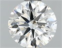 Lab Grown Diamond 1.20 Carats, Round with Ideal Cut, D Color, VS1 Clarity and Certified by IGI