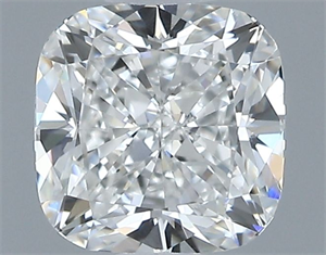 Foto Diamante Natural 0.54 quilates, Del cojín , Color F, claridad VS2 y certificado GIA de