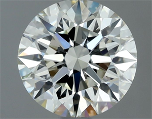 Picture of Natural Diamond 1.20 Carats, Round with Excellent Cut, I Color, VVS2 Clarity and Certified by IGI