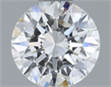 Natural Diamond 0.70 Carats, Round with Excellent Cut, F Color, VVS1 Clarity and Certified by GIA