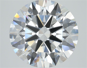 Picture of Lab Grown Diamond 6.10 Carats, Round with Ideal Cut, E Color, VVS1 Clarity and Certified by IGI