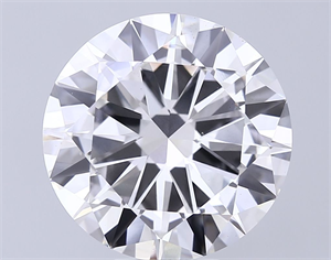 Picture of Lab Grown Diamond 9.05 Carats, Round with Very Good Cut, F Color, VS1 Clarity and Certified by IGI