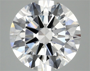 Picture of Lab Grown Diamond 4.86 Carats, Round with Ideal Cut, F Color, VS2 Clarity and Certified by IGI