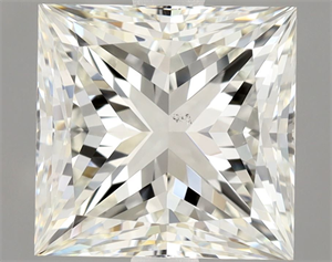 Picture of Natural Diamond 2.03 Carats, Princess with  Cut, J Color, VS2 Clarity and Certified by GIA