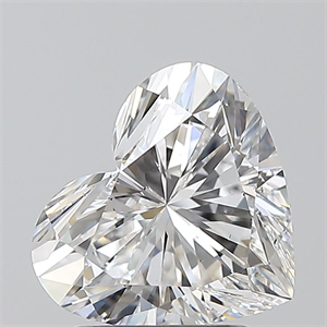 Picture of Natural Diamond 2.03 Carats, Heart with  Cut, E Color, SI1 Clarity and Certified by GIA