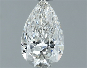 Picture of Natural Diamond 0.60 Carats, Pear with  Cut, G Color, VS1 Clarity and Certified by GIA