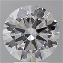 Lab Grown Diamond 3.42 Carats, Round with Excellent Cut, E Color, VS1 Clarity and Certified by IGI