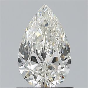 Foto Diamante Natural 0.80 quilates, De pera , Color I, claridad IF y certificado GIA de