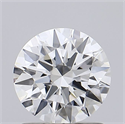Lab Grown Diamond 1.08 Carats, Round with Ideal Cut, D Color, VS1 Clarity and Certified by IGI