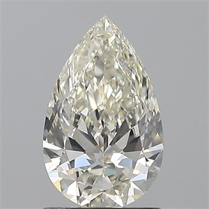 Picture of Natural Diamond 1.21 Carats, Pear with  Cut, J Color, VS2 Clarity and Certified by GIA