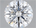 Lab Grown Diamond 1.19 Carats, Round with Excellent Cut, D Color, IF Clarity and Certified by GIA