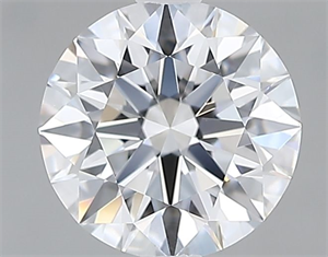 Picture of Lab Grown Diamond 1.19 Carats, Round with Excellent Cut, D Color, IF Clarity and Certified by GIA