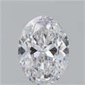 Diamante Natural 0.90 quilates, Ovalado , Color E, claridad VS2 y certificado GIA