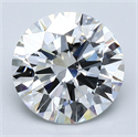 Diamante Natural 2.54 quilates, Redondo , Color G, claridad VS1 y certificado GIA