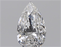 Natural Diamond 0.30 Carats, Pear with  Cut, E Color, VS2 Clarity and Certified by GIA